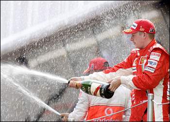 F1: Raikkonen heads Ferrari one-two in Spain