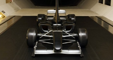A1GP Powered by Ferrari car completes wind tunnel testing