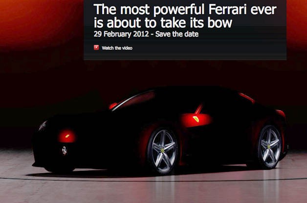 Ferrari F620 GT teaser