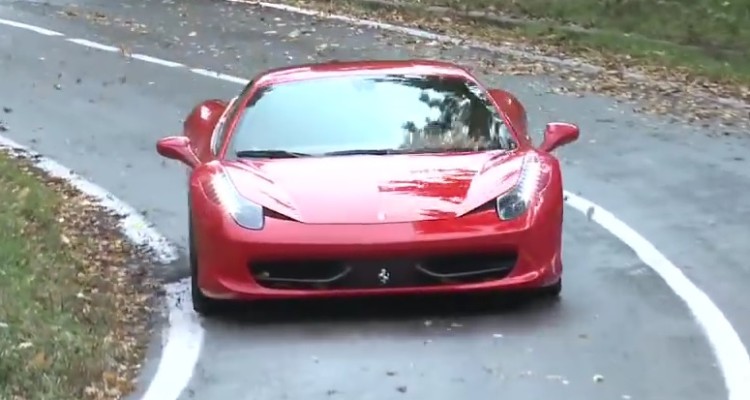 Ferrari 458 Italia test drive 2 750x400