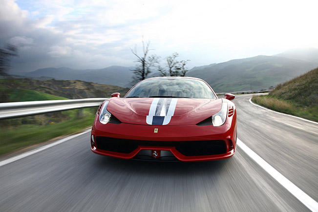 Ferrari 458 Speciale Goodwood Debut Front