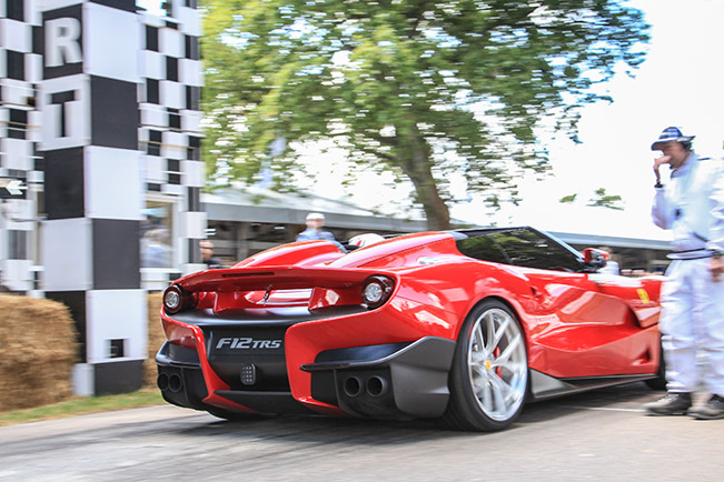 Ferrari F12 TRS at Goodwood 2014