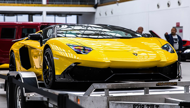 2014 DMC Lamborghini Aventador LP720 Roadster Front