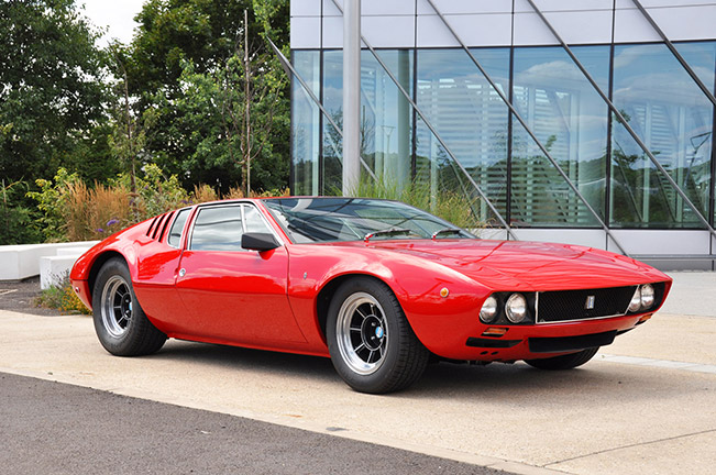 1969 De Tomaso Mangusta Front Angle