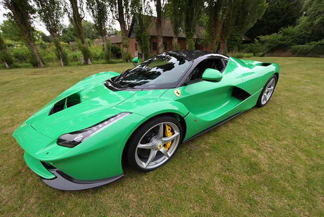 Jay Kay’s Ferrari LaFerrari Front Angle