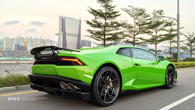 DMC Lamborghini Huracan AFFARI Rear Angle