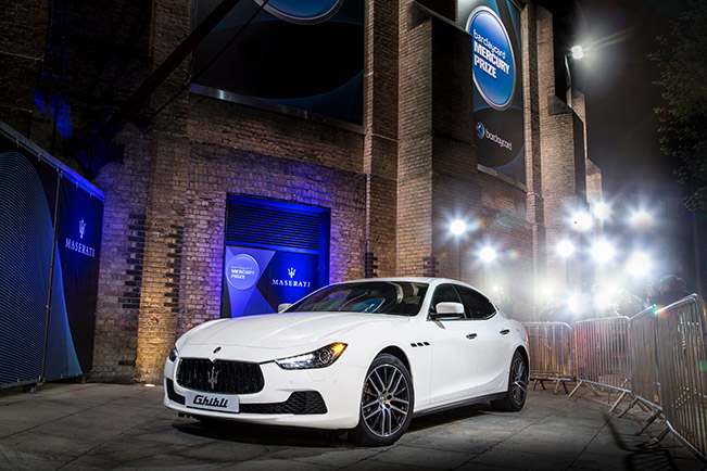 Maserati Dazzles the Music Industry at The 2014 Barclaycard Mercury Prize