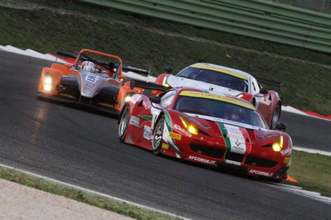 Victory for Ferrari with Fisichella, Cioci and Perazzini