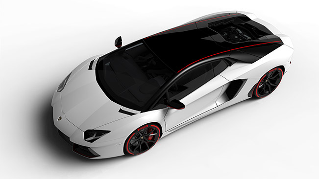 2015 Lamborghini Aventador LP700-4 Pirelli Edition Front Angle
