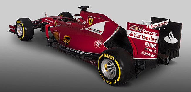2015 Ferrari SF15-T Rear Angle