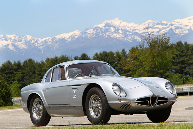 1954 Alfa Romeo 2000 Sportiva Front Angle