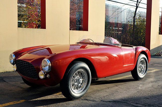 1951 Ferrari 212 Export Coupe Front Angle