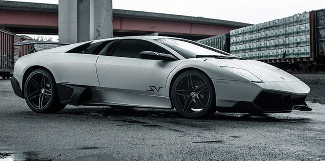 HRE Lamborghini Murcielago LP670-4 SV Front Angle