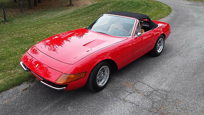 1972 Ferrari 365 GTB4 Spider Conversion Front Angle