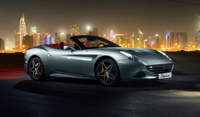 2015 Ferrari California T Convertible Front Angle