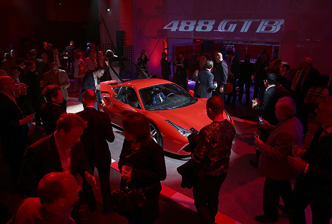 Ferrari 488 GTB launch