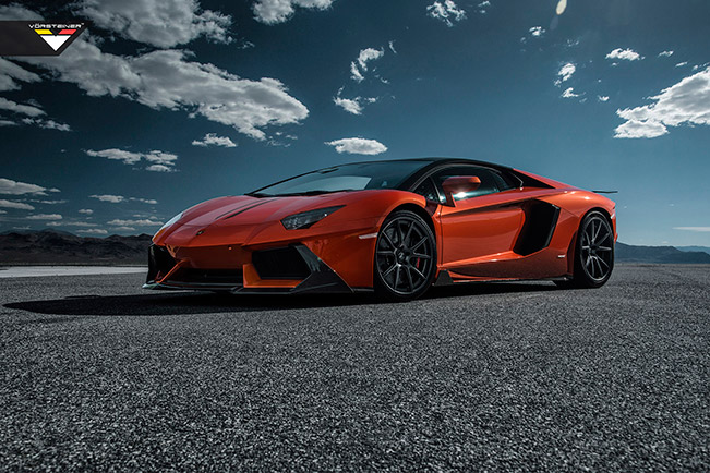 2015 Vorsteiner Lamborghini Aventador Zaragoza Front Angle