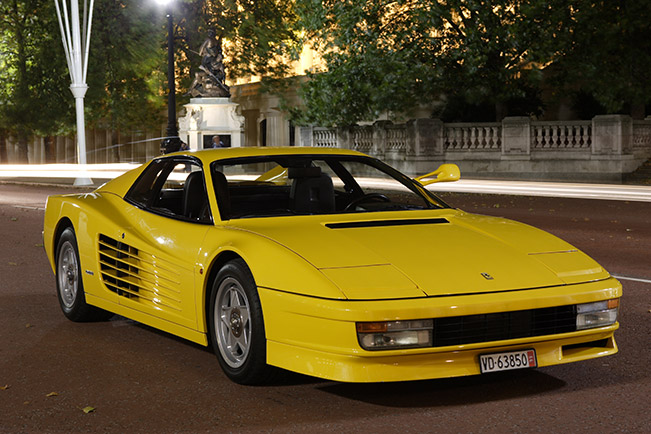 1986 Ferrari Testarossa Front Angle