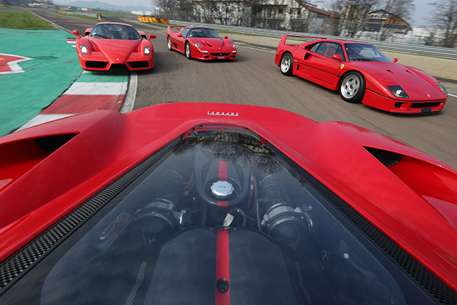 Four thoroughbreds for a special driver Front Angle Dynamics