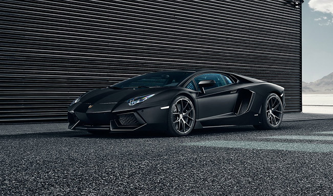 2015 HRE Lamborghini Aventador Front Angle