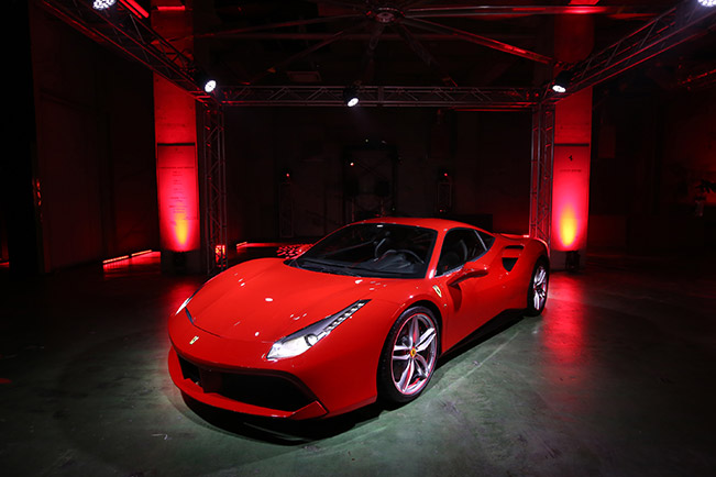 Japan Celebrates the Premiere of Ferrari 488 GTB