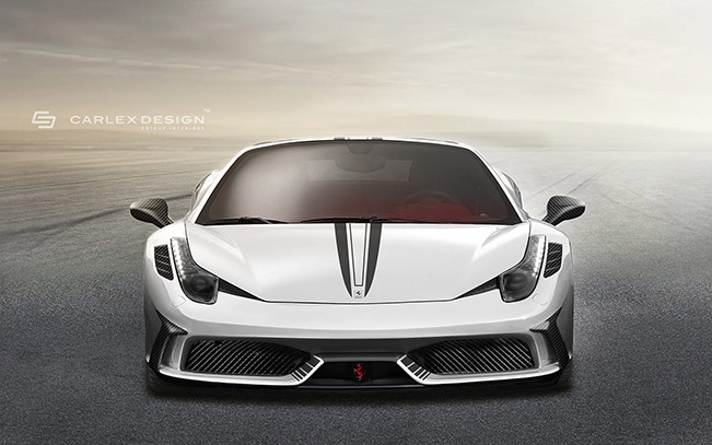 2015 Carlex Design Ferrari 458 Spider Concept Front