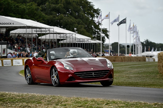 Greatest-ever Ferrari display at the Goodwood Festival