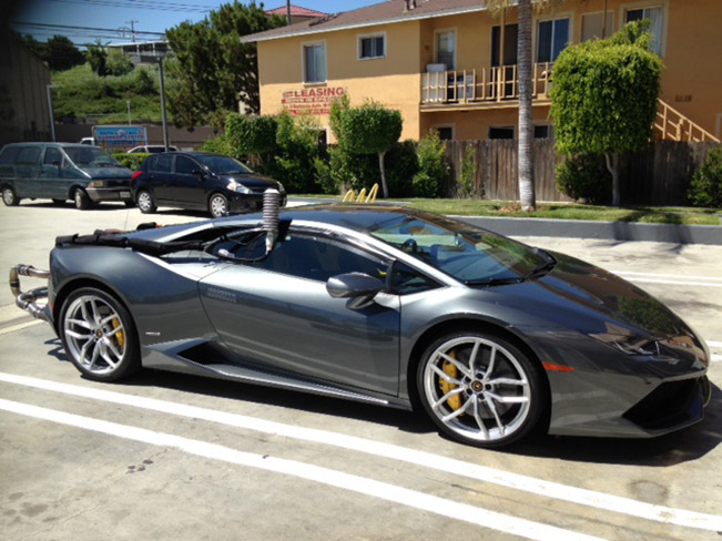 Lamborghini Huracan - Fuel Testing