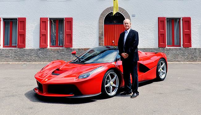 Mister NASCAR visits Maranello