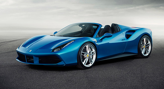 2016 Ferrari 488 Spider Front Angle