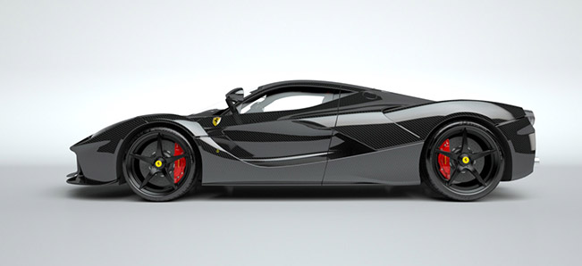 2015 Vitesse Ferrari LaFerrari Side