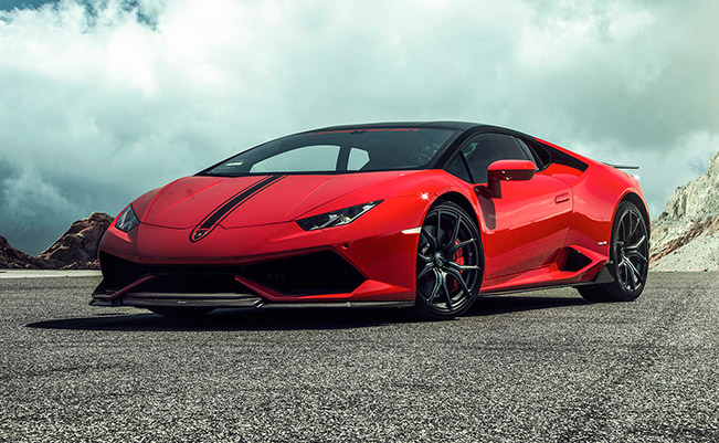 2015 Vorsteiner Lamborghini Huracan Verona Aero Program Front Angle