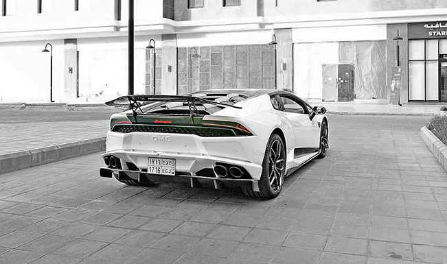 DMC Lamborghini Huracan LP610 Stage3 Rear Angle