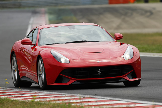Vettel Puts on a Show With the F12berlinetta