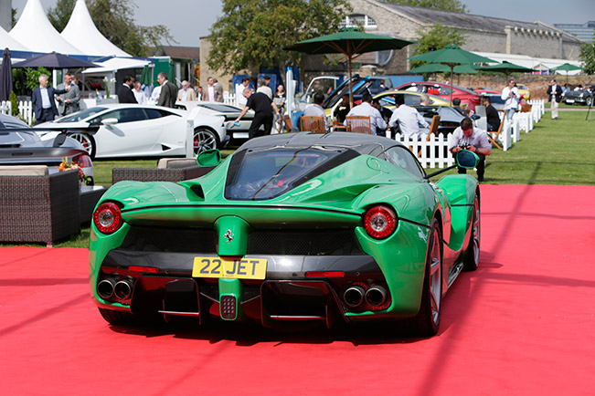 2015 Pirelli Prestige Ferrari LaFerrari Rear Angle