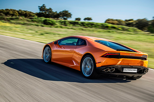 Lamborghini Huracan LP 610-4 - Model Year 2016 Product Updates rear angle